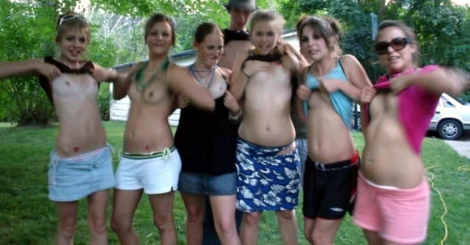 Amateurs: teens in groups. part 4. 