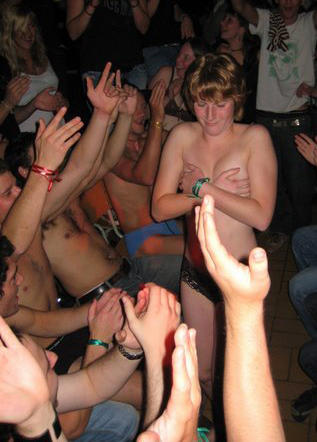 College initiations: party craziness. part 2. 