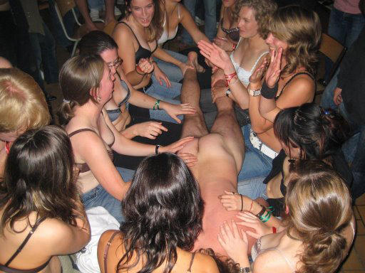 College initiations: party craziness. part 2. 