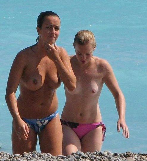 Amateurs: topless beach. part 8. 