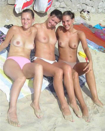 Amateurs: topless beach. part 7. 