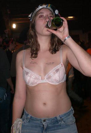 College initiations: party nudity. part 6. 