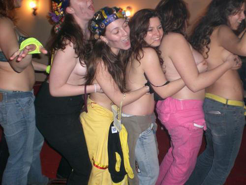 College initiations: party nudity. part 6. 