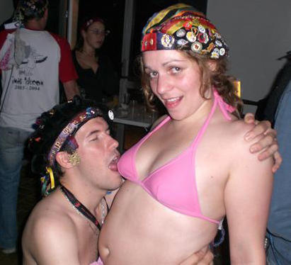 College initiations: party nudity. part 6. 