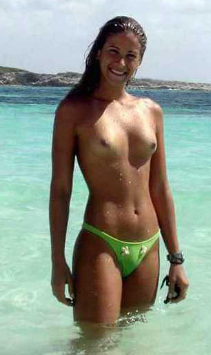 Amateurs: topless beach. part 4. 