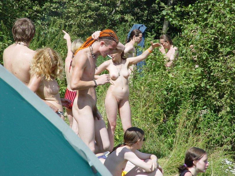 Nude erotic hippie life