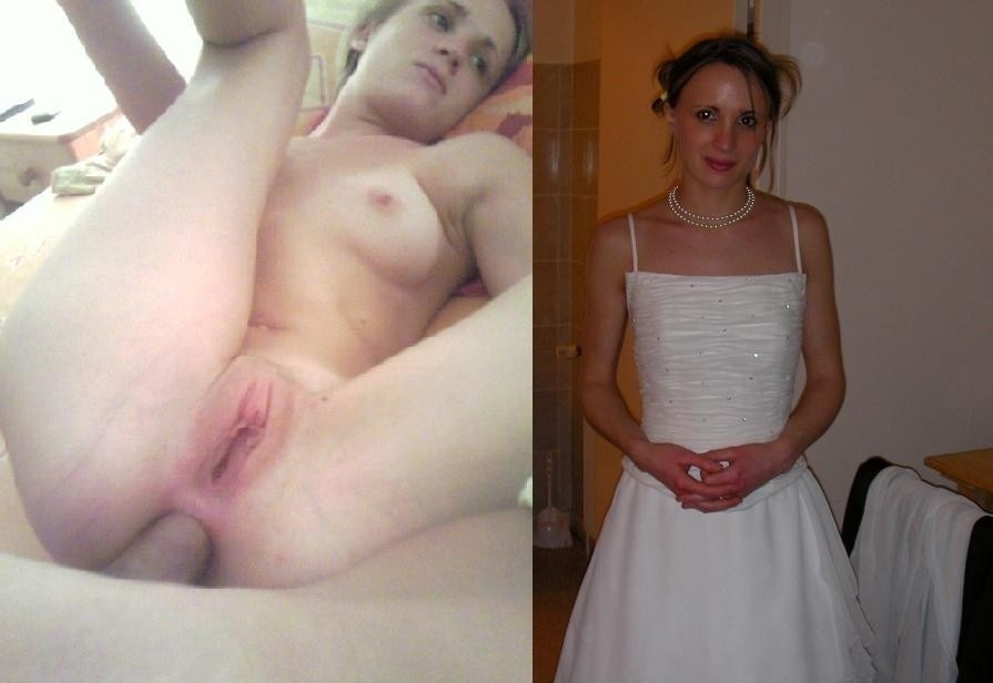 Look like a real slut during my wedding day