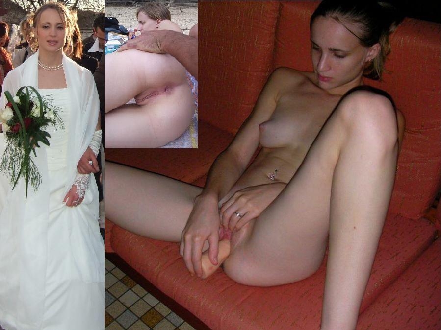 Look like a real slut during my wedding day