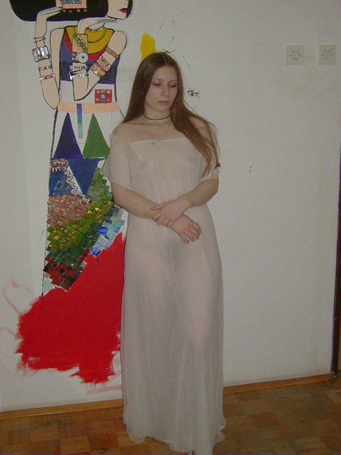Hot amateur redhead hippy teen girlfriend