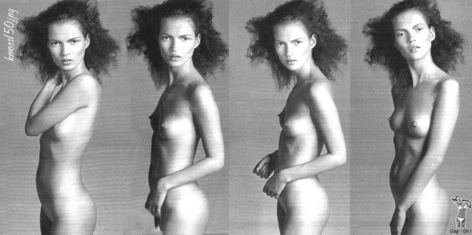 Naked celebrity - kate moss 