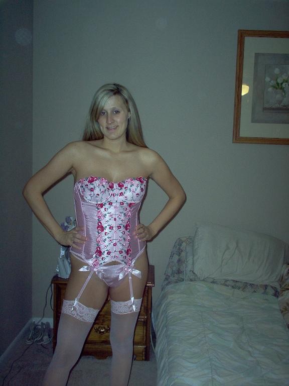 Another naughty bride likes to show-off 