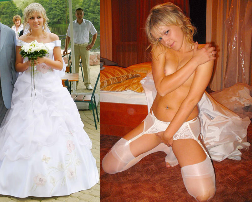 Naughty amateur brides - big collection