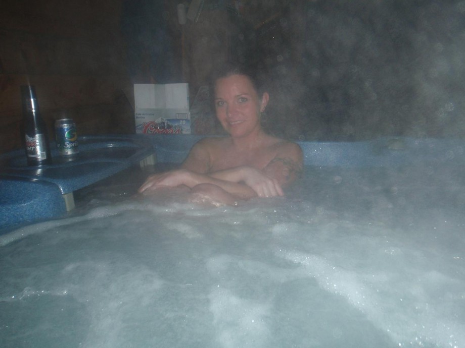 Nude in hot tub hot springs