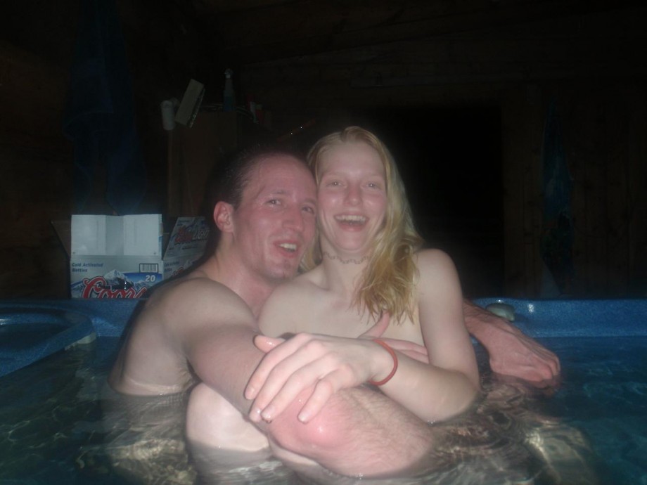 Nude in hot tub hot springs