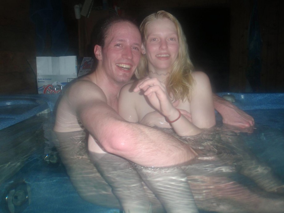 Nude in hot tub hot springs