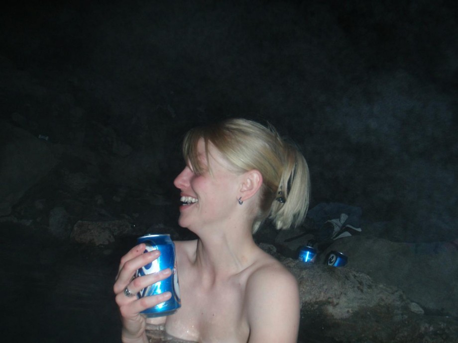 Nude in hot tub hot springs