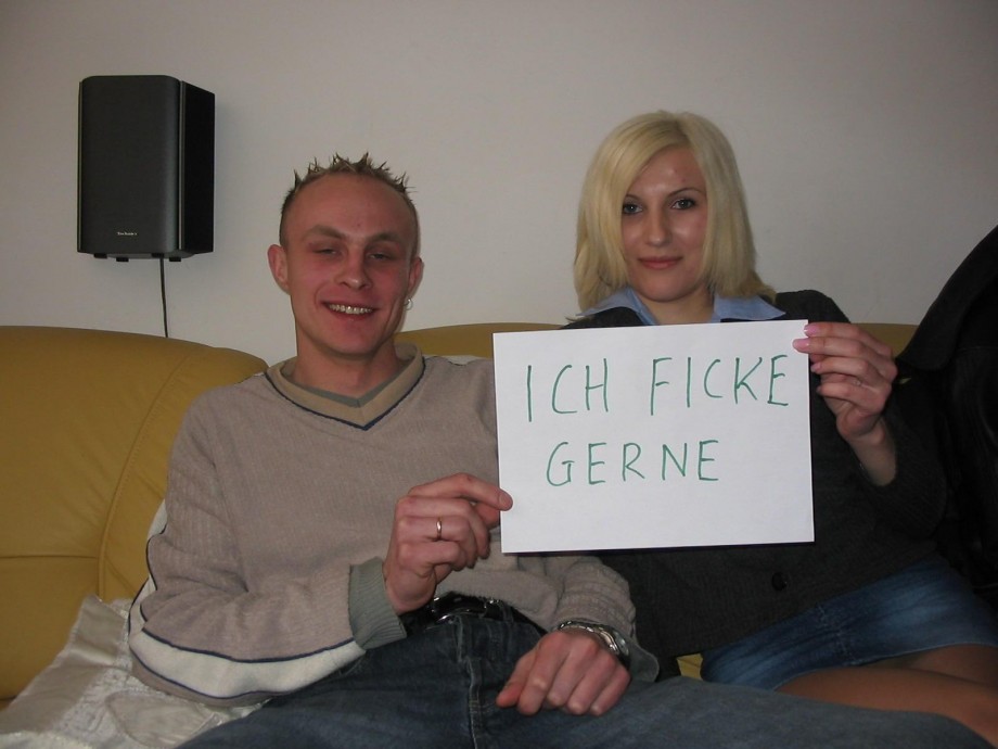 German amateur - blond gets fucked