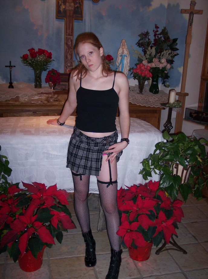 Sweet religious teen girlfriend