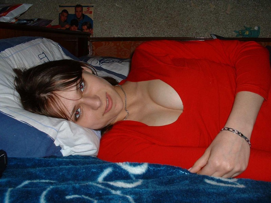 Very nice russian girlfriens possing for bf
