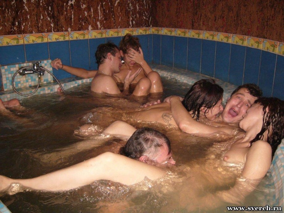 Amateur orgy