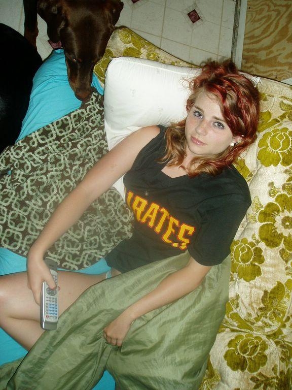 A sweet redhead amateur teen 