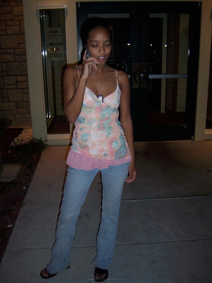 A very nice black amateur teen