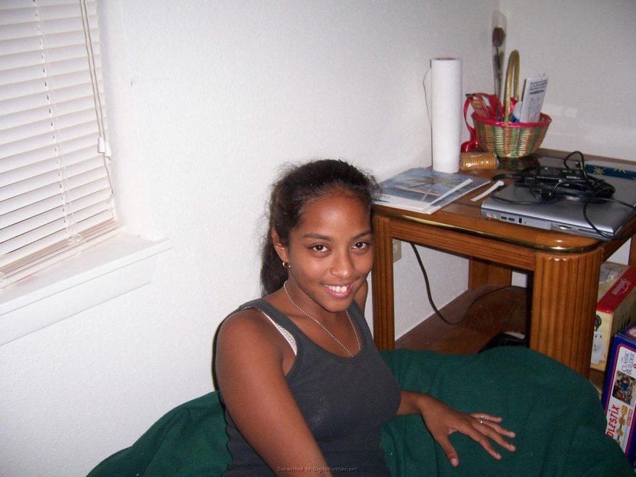 A very nice black amateur teen