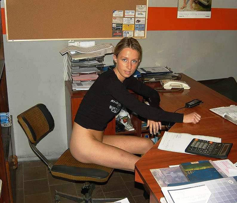 Polish girls in the office 