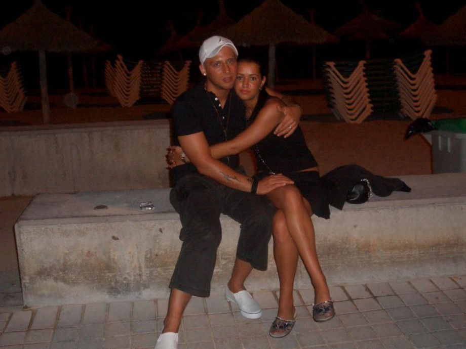 Amateur couple on holiday
