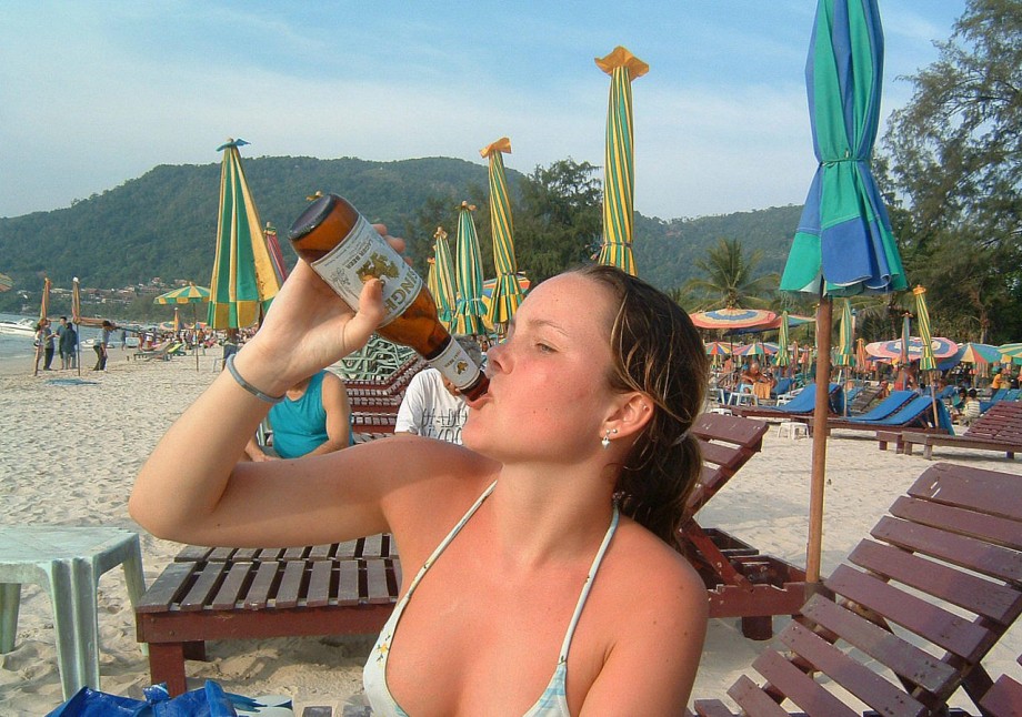 Amateur girlfriend anna on holiday