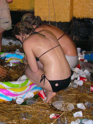 College initiations: party nudity. part 2. 