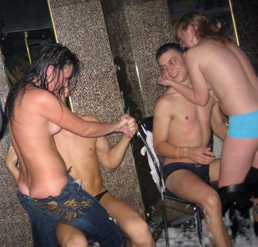 College initiations: party nudity. part 2. 