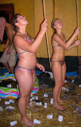 College initiations: party nudity. part 2. 