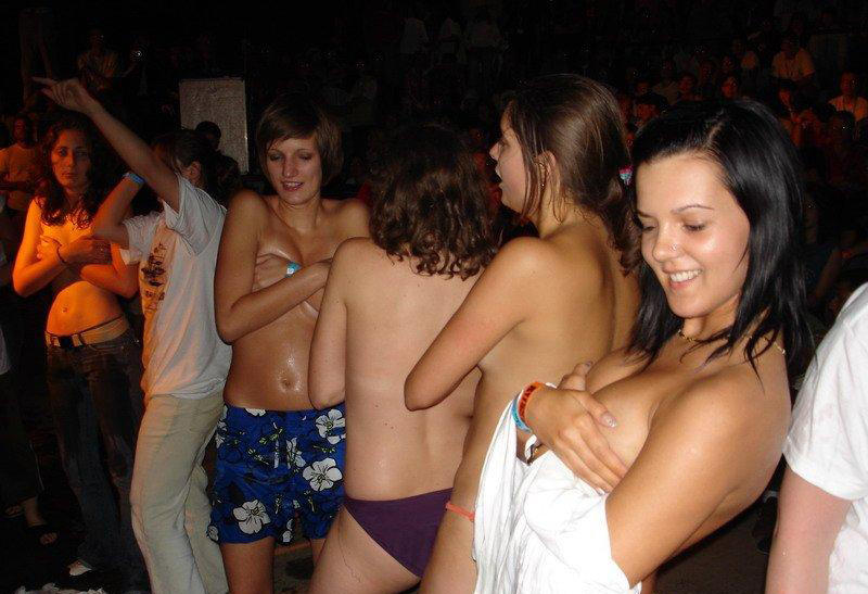 College initiations: party nudity. part 1. 