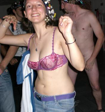 College initiations: party nudity. part 1. 