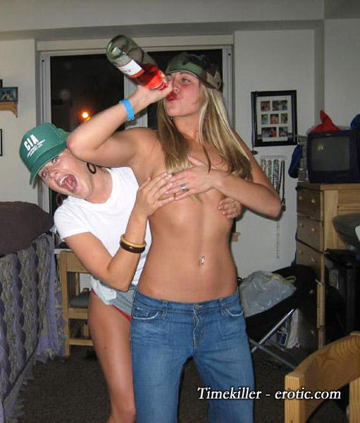 Young girls at party- drunk teenagers 25