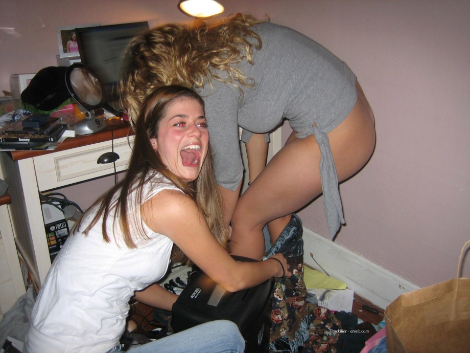 Young girls at party- drunk teenagers no.26