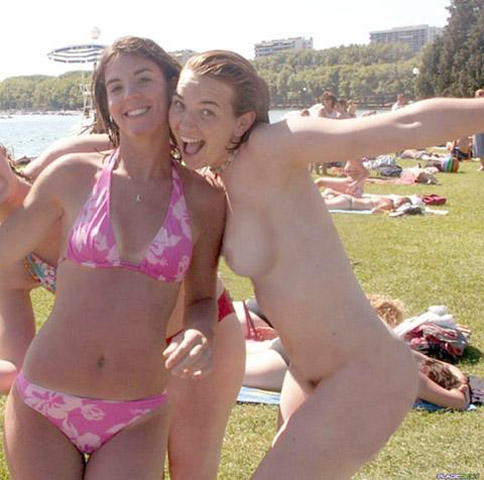 Summer near the rivers, lake.. - topless pics 02