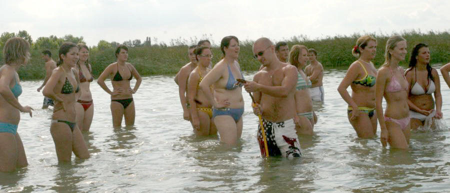 College initiations: wet games