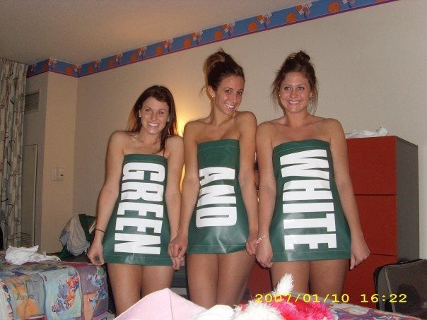 Ohio univ cheerleaders party