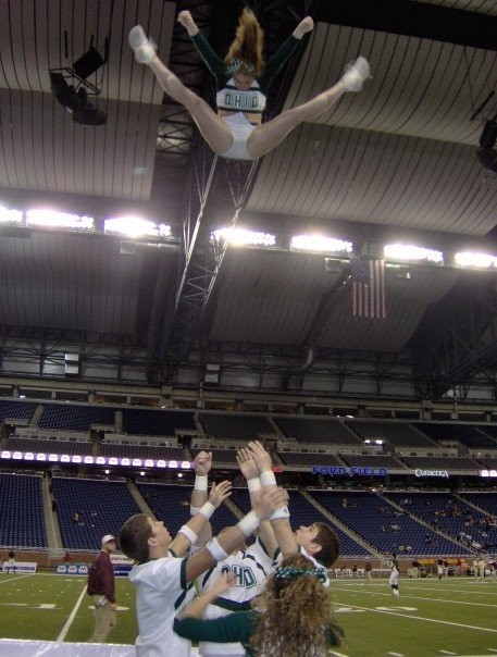 Ohio univ cheerleaders party