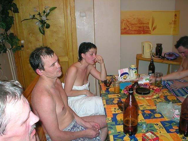 Fun in russian sauna - serie 01