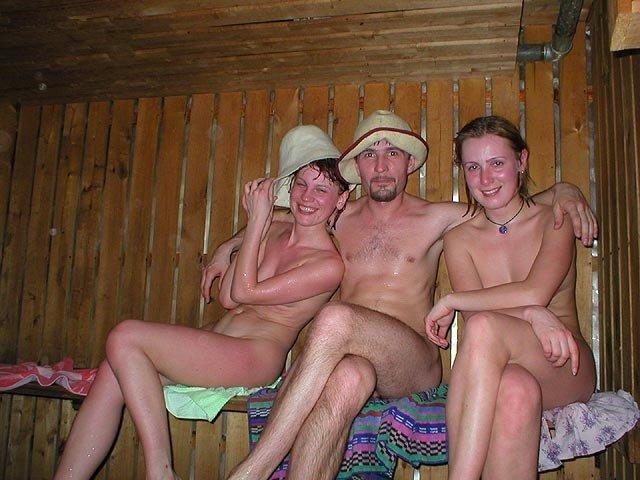 Fun in russian sauna - serie 01