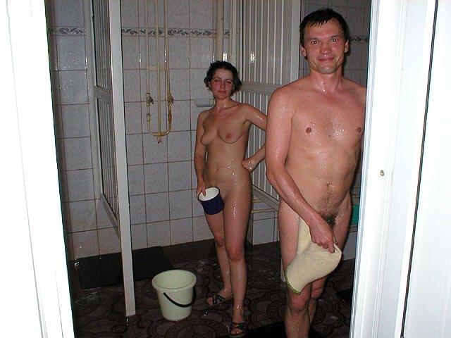 Fun in russian sauna - serie 01