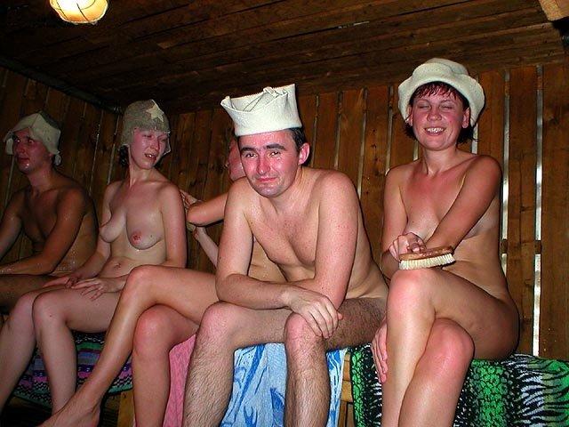 Fun in russian sauna - serie 01