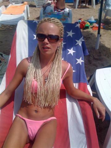 Russian amateur girl serie 261 - beach