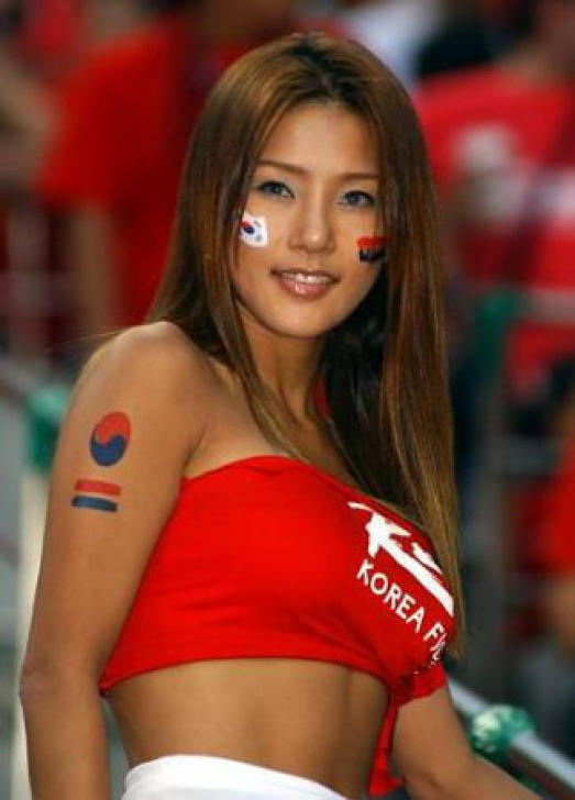 Sexy soccer fans 