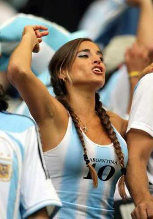 Sexy soccer fans 