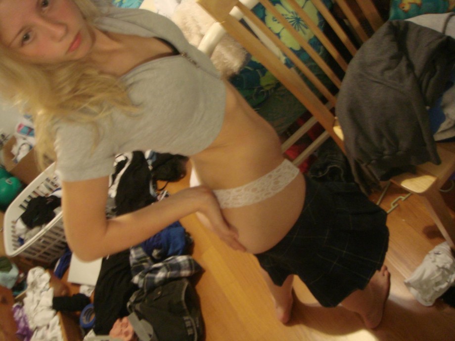 Selfshot pics - young slut 18 yo 