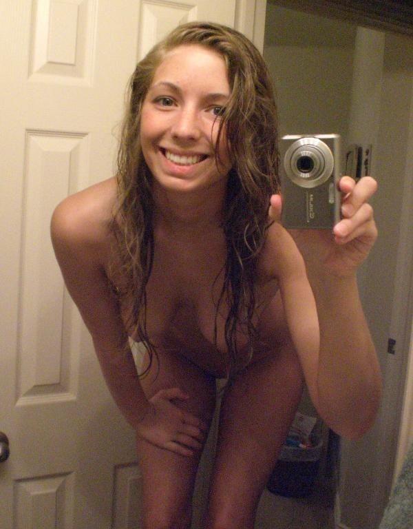 Cute teen selfshoot 